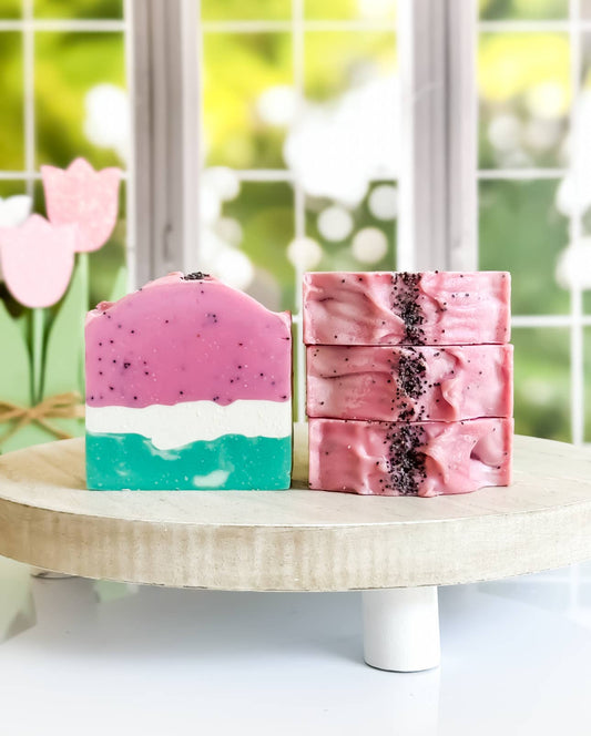 Cucumber Watermelon - Handcrafted Artisan Soap Bar 